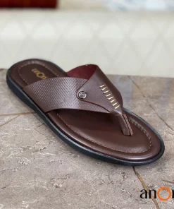 ANON Leather Sandal S101_Chocolate (Size-5/39)