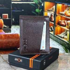 anOn Leather Short Wallet W109_Antic