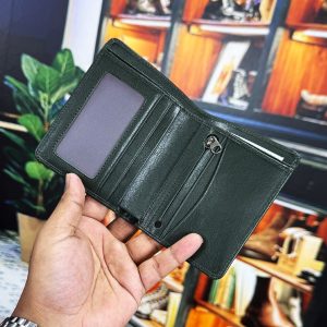 anOn Leather Mini Wallet W110_Olive