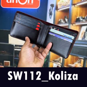 anOn Semi Pattern Leather Wallet SW112_Koliza