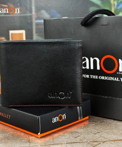 anOn Leather Smart Wallet SW116_Black